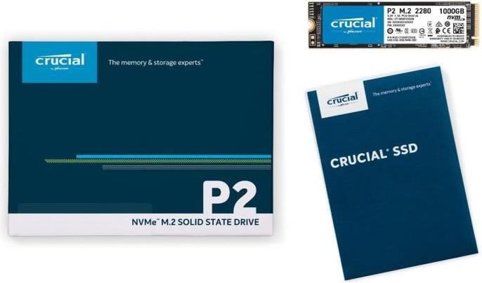 Productafbeelding Crucial P2 (1000 GB, M.2 2280)