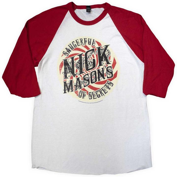 Immagine prodotto Nick Masons Saucerful of Secrets Spiral (RedWhite) Raglan (XL)