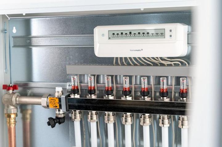 Produktbild Homematic IP Fussbodenheizungscontroller - 12-fach