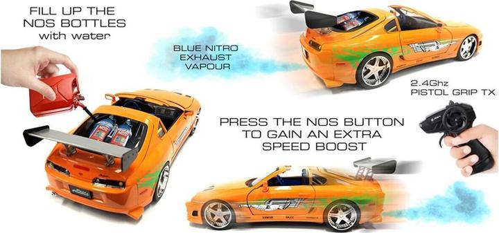 Actual product image Jada Fast&Furious RC Nitro Powered Vapor 1:24