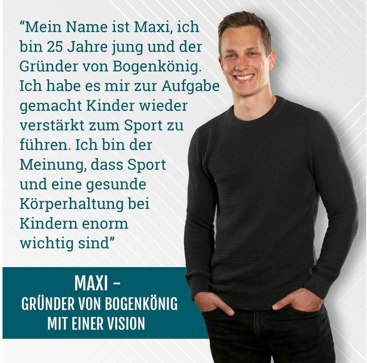 Actual product image Bogenkönig Bogenschiess-Set mit Köcher 30 lbs