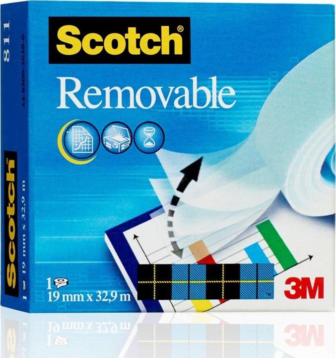 Produktbild Scotch Removable Klebeband (19 mm)