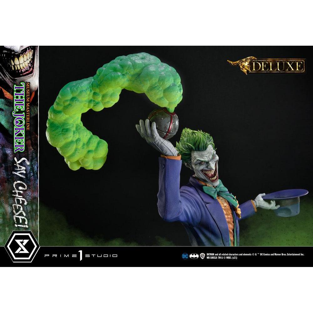 Thumbnail - Prime 1 Studio DC Comics statuette 1/3 The Joker Say Cheese Deluxe Bonus Version 99 cm