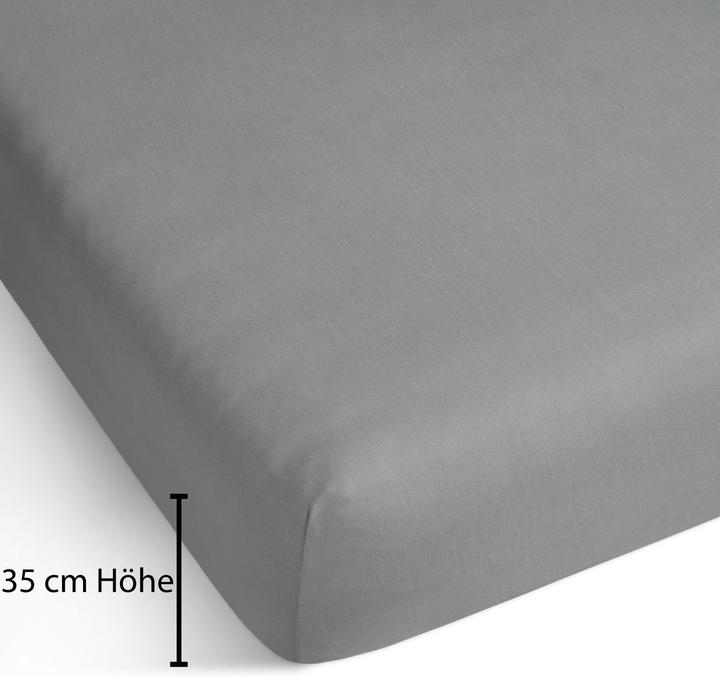 Produktbild Aspero Bio-Baumwoll Spannbettlaken Minas (180 x 200 x 35 cm)