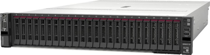 Lenovo ThinkSystem SR650 V2 7Z73 - Server - Rack-Montage - 2U - zweiweg - 1 x Xeon Silver 4309Y / 2. (Intel Xeon Silver 4309Y, 32 GB, Rack Server)