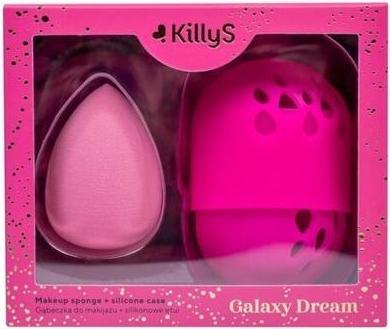 Actual product image KillyS Galaxy Dream Makeup Sponge With Silicone Case