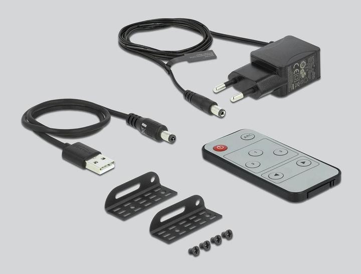 Produktbild Delock Umschalter 3 Port HDMI, inkl. Audio Extraktor HDMI