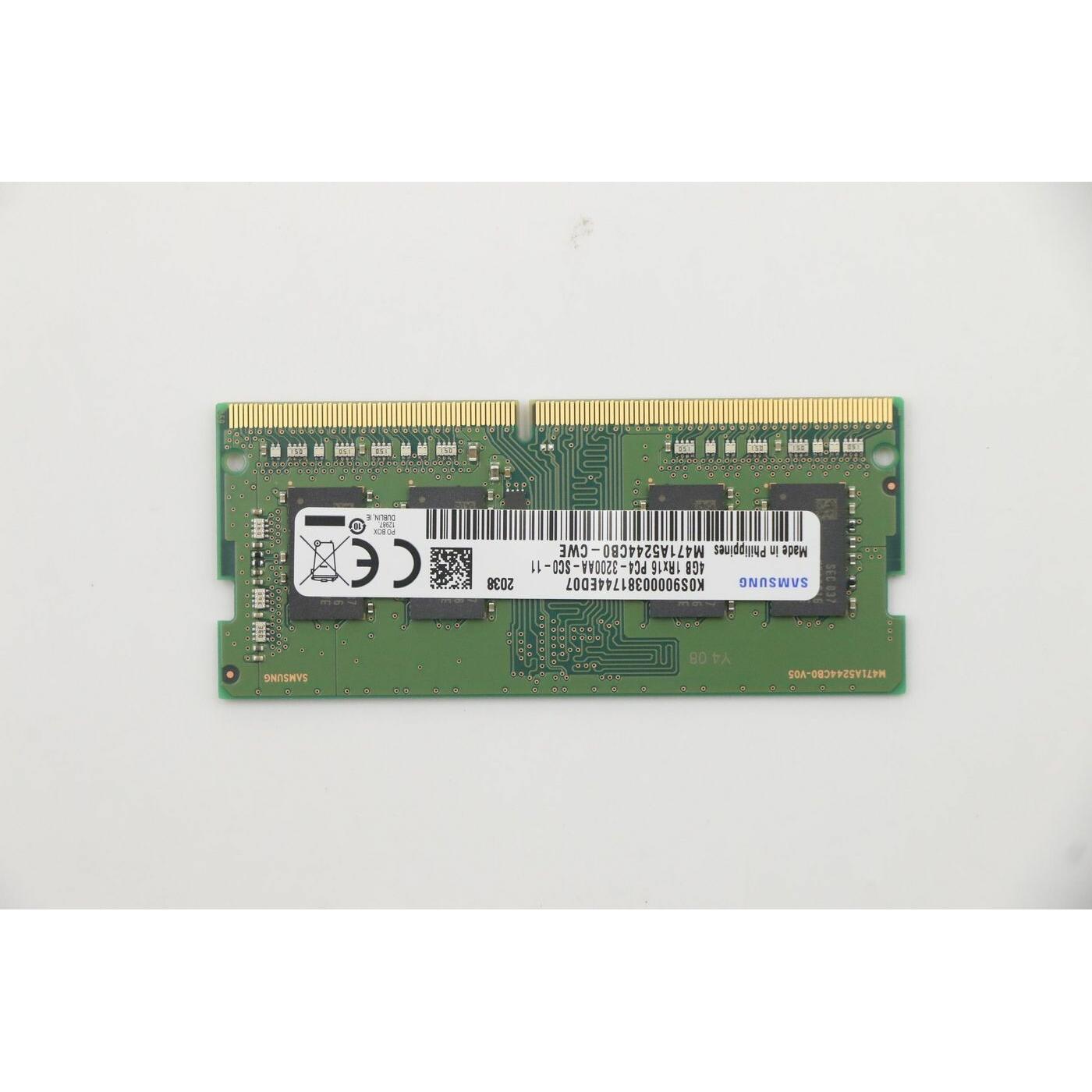 Lenovo SODIMM,4GB, DDR4, 3200,Samsun (3200 MHz, DDR4-RAM, SO-DIMM), RAM