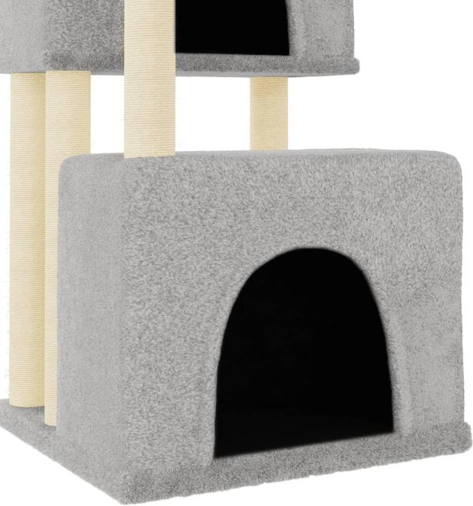 Actual product image vidaXL Kratzbaum (122 cm, Light grey)