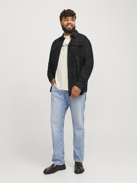 Actual product image Jack & Jones Plus comfort fit overshirt Overshirt (7XL)