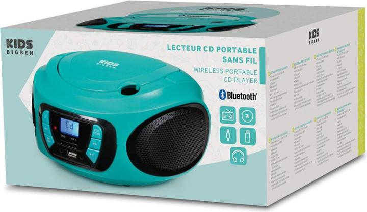 Actual product image Bigben Portable CD/Radio CD62 USB/BT (FM, Bluetooth)