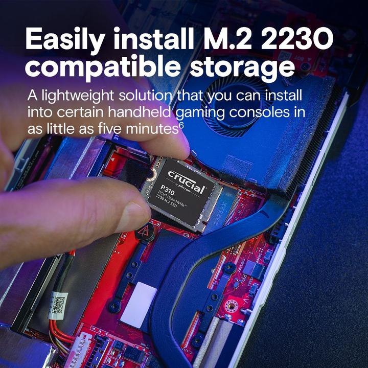 Produktbild Crucial P310 (1000 GB, M.2 2230)