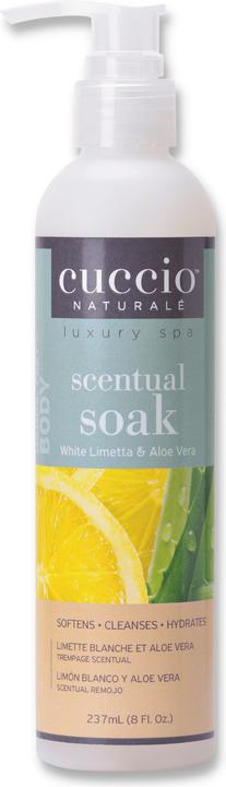 Produktbild Cuccio Naturale Scentual Soak White Limette & Aloe Vera (Fussbad)