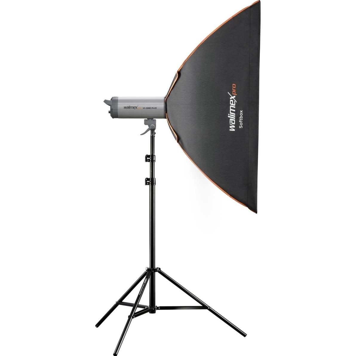 Thumbnail - Walimex Softbox PLUS Orange Line 80x120 (Softbox), Softbox + Reflektor