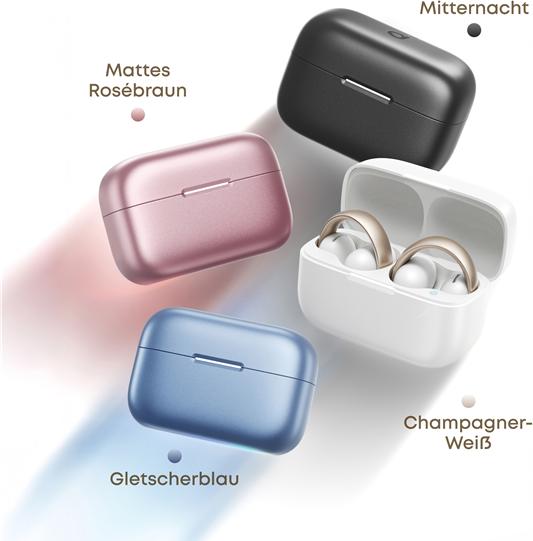 Actual product image Anker Soundcore AeroClip blue (ANC, 8 h, Wireless)