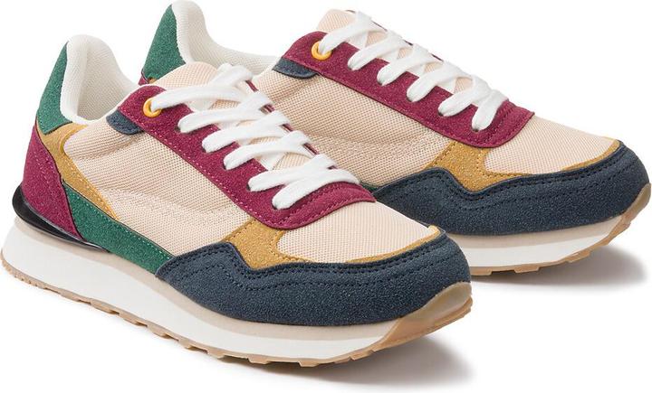 La Redoute Collections Multicoloured running sneakers in retro style