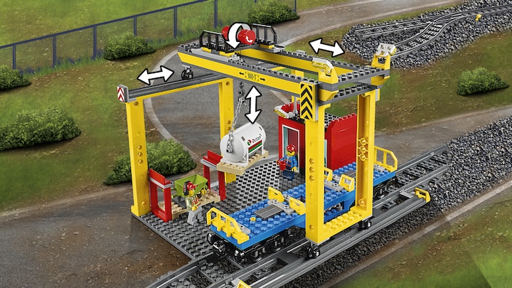 Produktbild LEGO City Güterzug (60052, LEGO Seltene Sets, LEGO City)