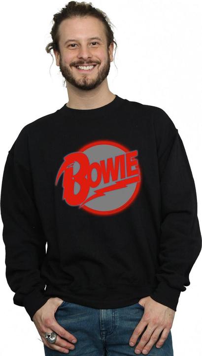 Actual product image David Bowie Mens Diamond Dogs Sweatshirt (XXL)