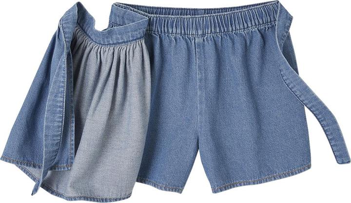 Produktbild Vertbaudet Mädchen Skort aus leichtem Denim (122)