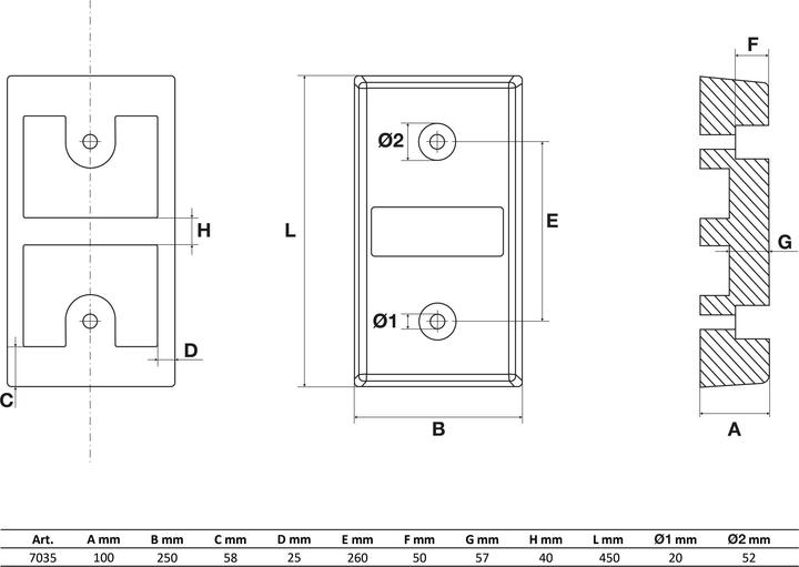 Produktbild BGS Laderampen-Schutz / Anfahrpuffer