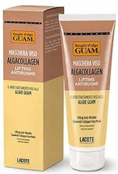 Actual product image Guam Algacollagen Lifting Anti-Wrinkle Face Mask with Pink Clay and Algae Anti-Aging Effect Mad (75 ml)
