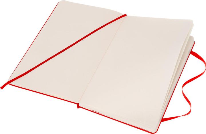 Image du produit Moleskine Carnet Classic Large (A5, Blanc, Couverture rigide)