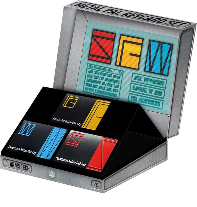 Image du produit Fanattik Metal Gear Solid réplique Jeu de cartes-clés édition limitée