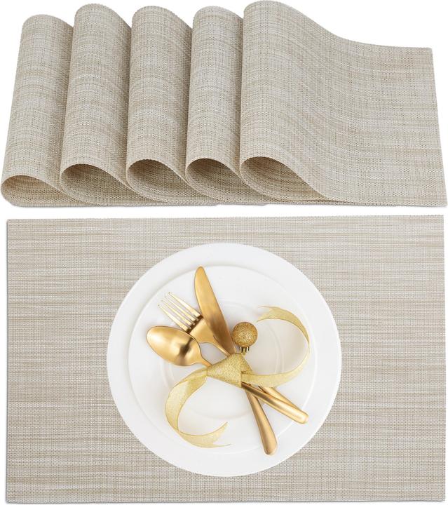 Image du produit Relaxdays Set de table 6pcs (6 pcs, 30 x 45 cm)