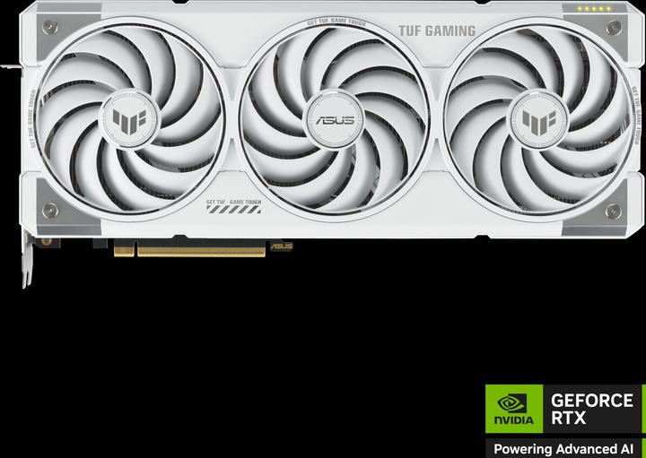 Actual product image ASUS TUF Gaming GeForce RTX 5070 Ti OC White (16 GB)
