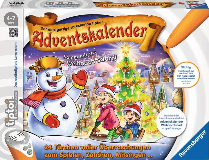 Produktbild Ravensburger Adventskalender 2017 Weihnachtsdorf