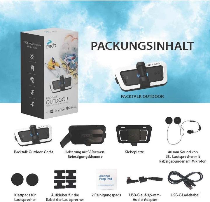 Produktbild Cardo PACKTALK Outdoor (1er Set)