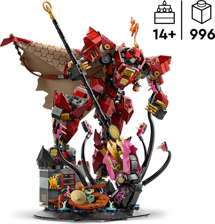 Produktbild LEGO Der Feuerritter-Mech (71846, LEGO Ninjago)