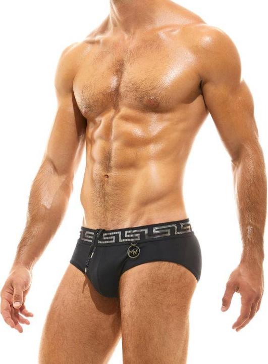 Produktbild Glam Meander Swim Brief Schwarz Medium (M)