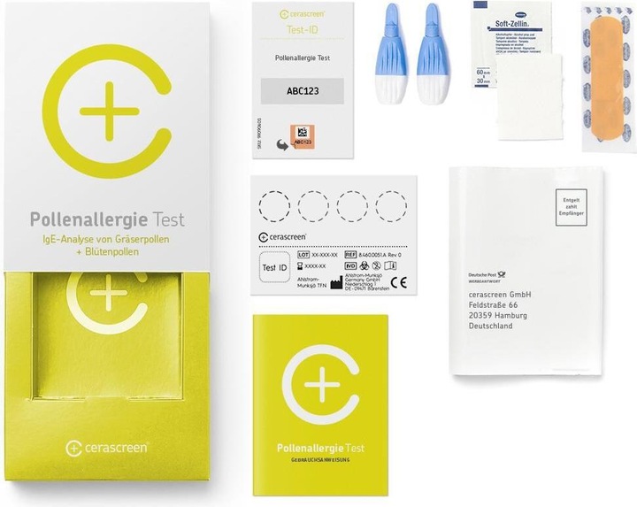 Produktbild Cerascreen Selbsttest Pollenallergie (1 x)