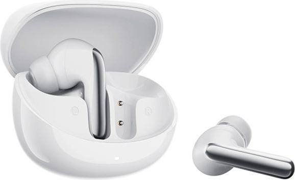 Produktbild QCY Melobuds N60 In-Ear-Kopfhörer mit LDAC und ANC-Geräuschunterdrückung – Weiss (ANC, 9 h, Kabellos)