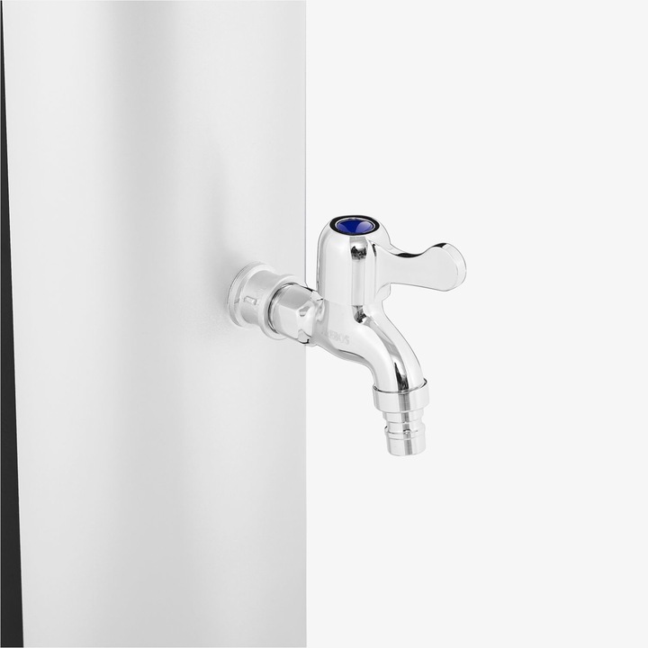 Produktbild Arebos Solardusche mit Bodenplatte