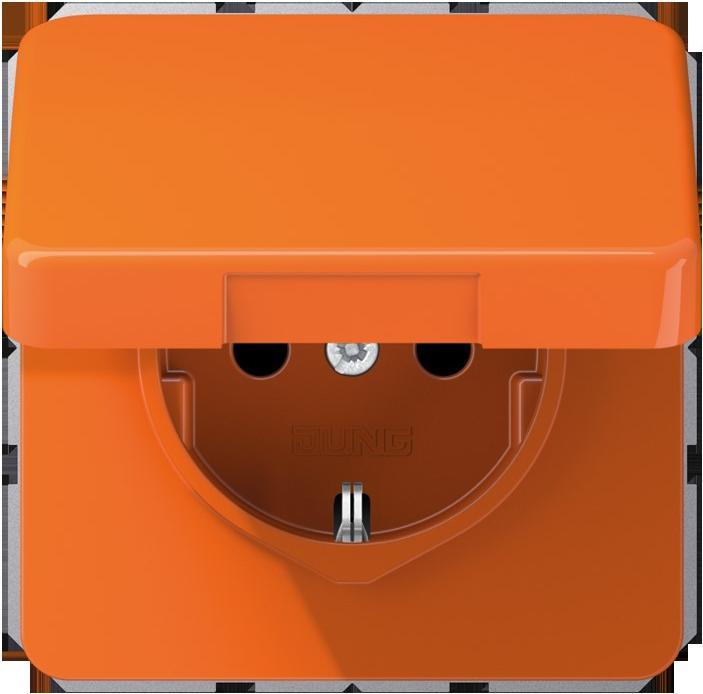 Actual product image JUNG SCHUKO socket outlet, 16 A 250