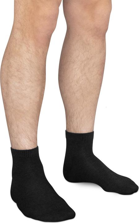 Actual product image Normani 6 Paar Kurzschaft Gesundheitssocken mit Komfortbund (pack of 6, 43 - 46)