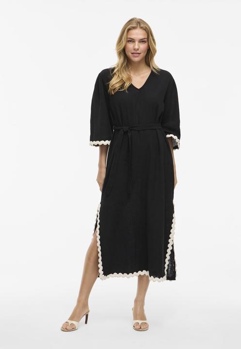 Actual product image Vila VIMANDA V-Ausschnitt Midikleid (36)