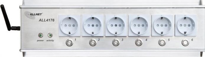 Produktbild Allnet ALL4176 Steckdosenleiste (2-Polig)