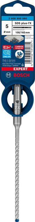 Productafbeelding Bosch Professional Zubehör Expert SDS plus-7X hamerboor, 5 x 100 x 165 mm (5,0 millimeter)