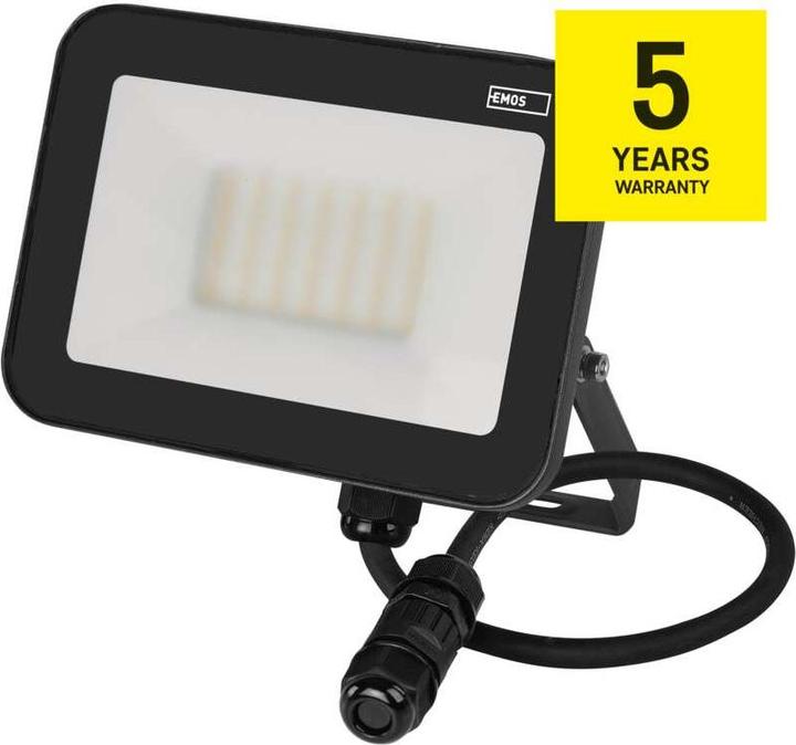Actual product image Emos LED Floodlight INOVO, 30W neutral white (3300 lm, IP65)