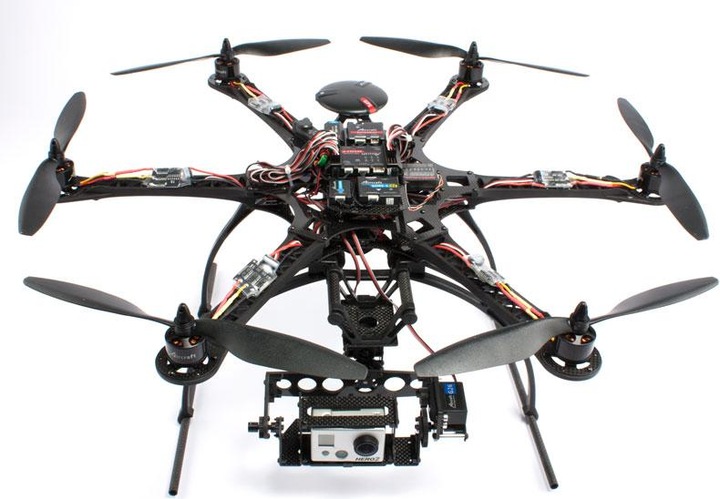Actual product image XAircraft Hexa Carbon V6 ARF