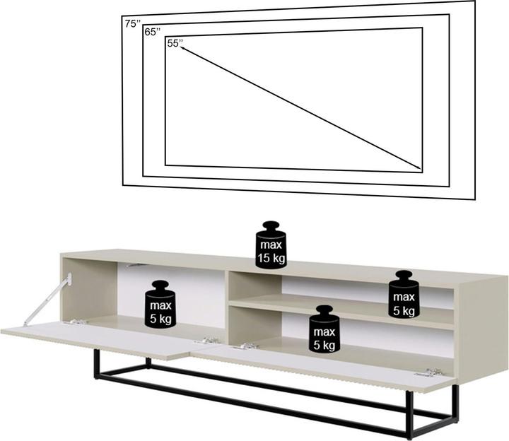 Produktbild Selsey Veldio (175 x 31.60 x 46.50 cm)