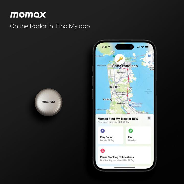 Image du produit Momax PinTag Find My Tracker