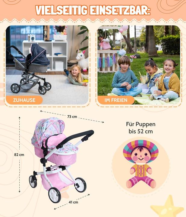 Productafbeelding Bayer Chic 2000 MIKA" combinatie poppenwagen