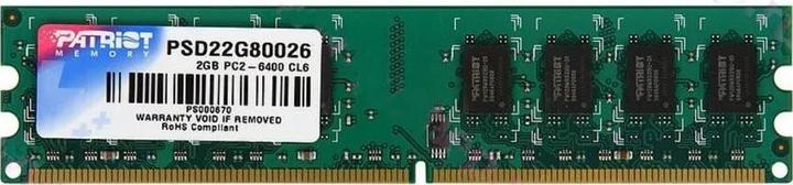 Produktbild Patriot Signature Line (1 x 2GB, 800 MHz, DDR2-RAM, DIMM)