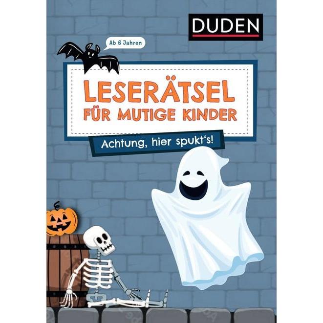 Leserätsel für mutige Kinder - Achtung, hier spukt's! - ab 6 Jahren, Kinderbücher von Ulrike Rogler, Janine Eck