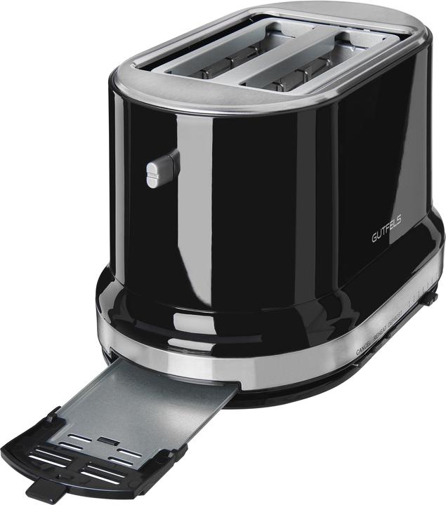 Produktbild GGV Toaster 2 Scheiben TOAST 2010 S sw/inox (5810030)