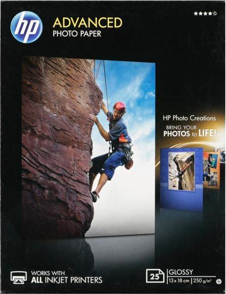 Image du produit HP Q8696a (250 g/m², 13 x 18 cm, 25 x)